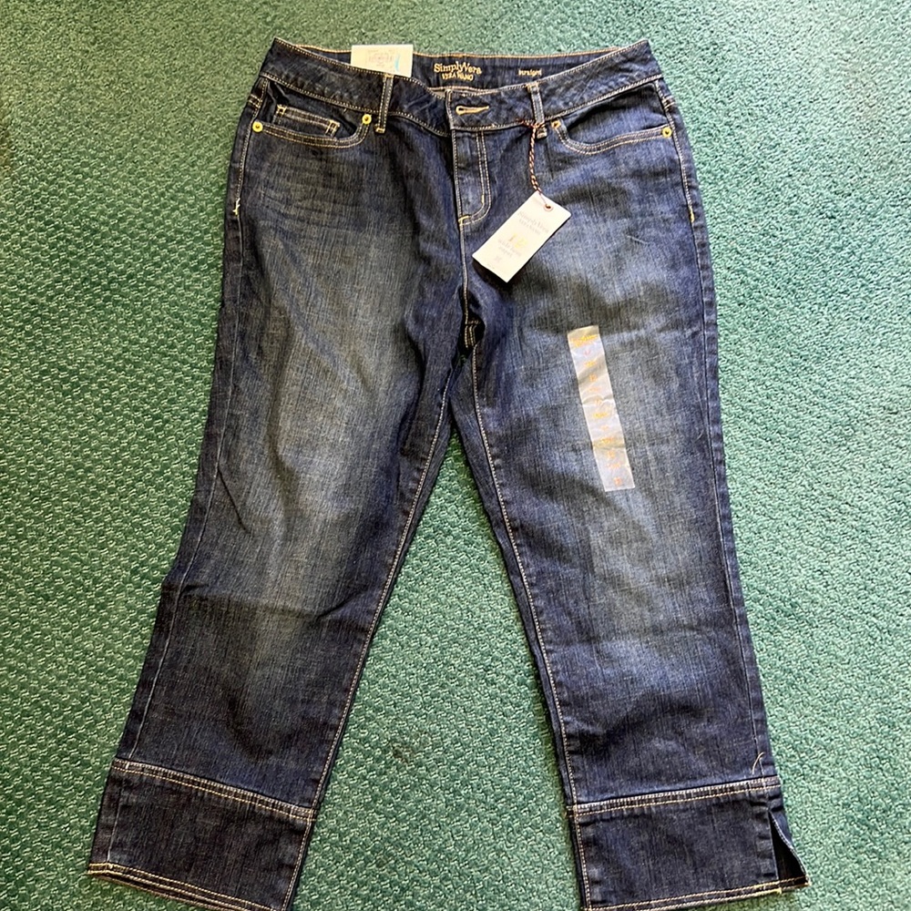 Dark Blue Denim Jeans